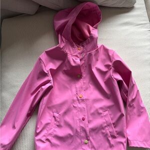 Old Navy Kids Pink Raincoat with Hood